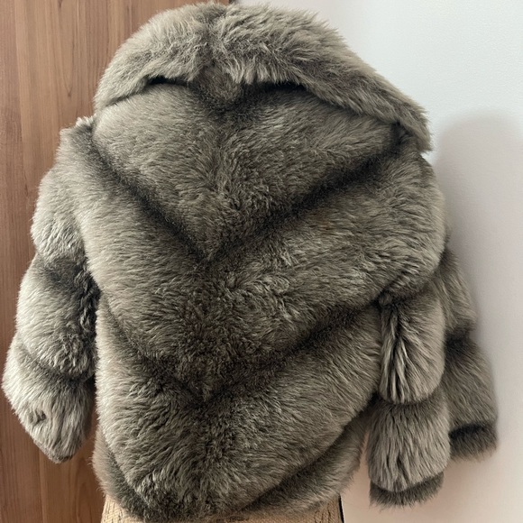 VINTAGE GLENOIT FAUX FUR JACKET FROM around the 1960’s MADE IN ENGLAND - Picture 3 of 16